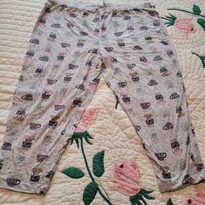Secret Treasures Gray and Pink Pajama Pants
